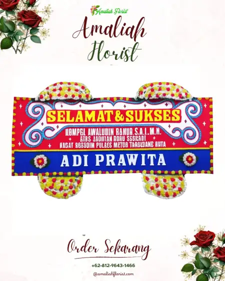 Papan Bunga Ucapan Selamat Kenongorejo